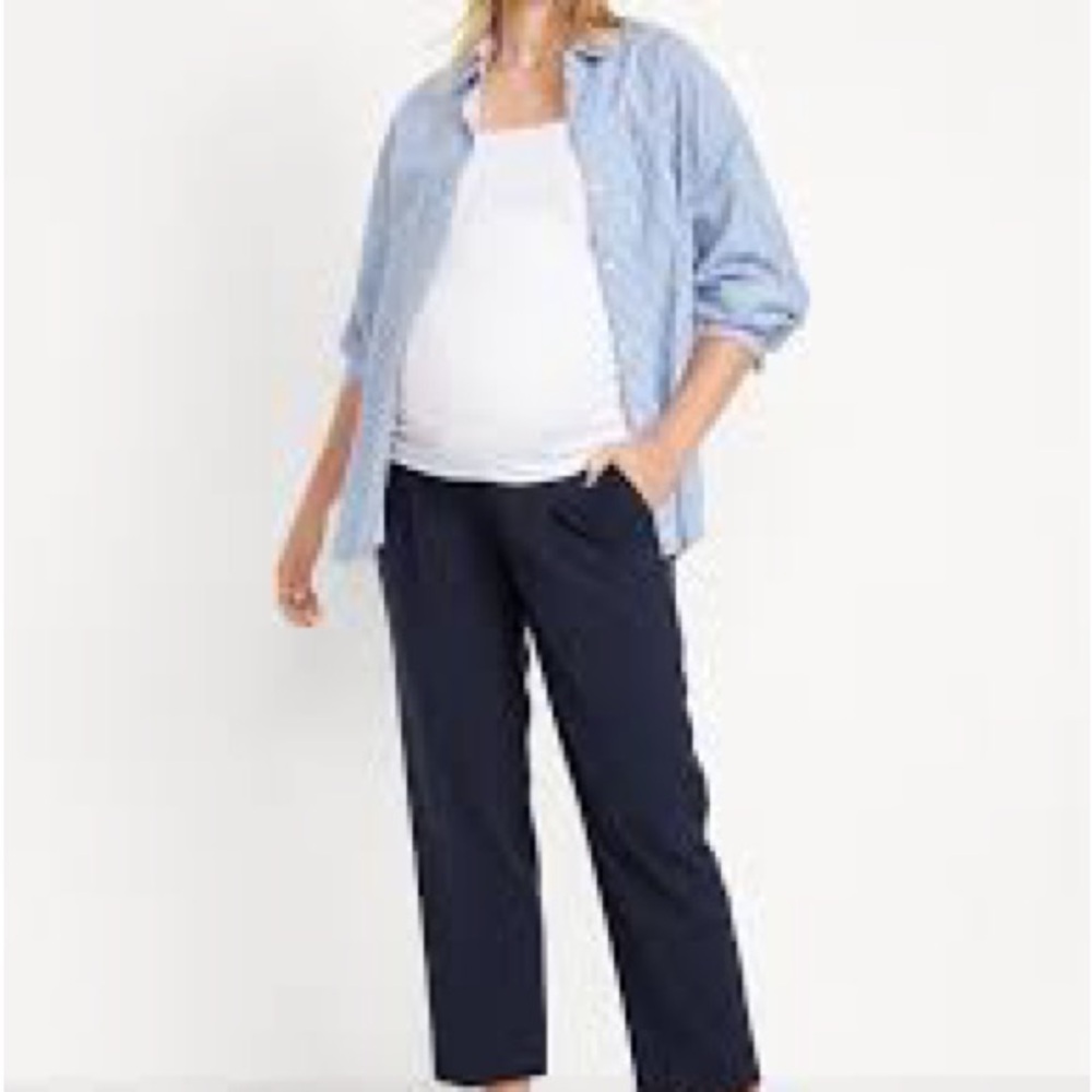 Old navy Billie navy blue maternity pants